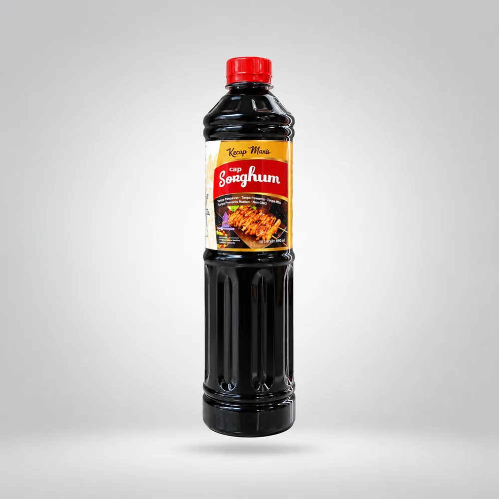 Kemasan Kecap Manis Cap Sorghum