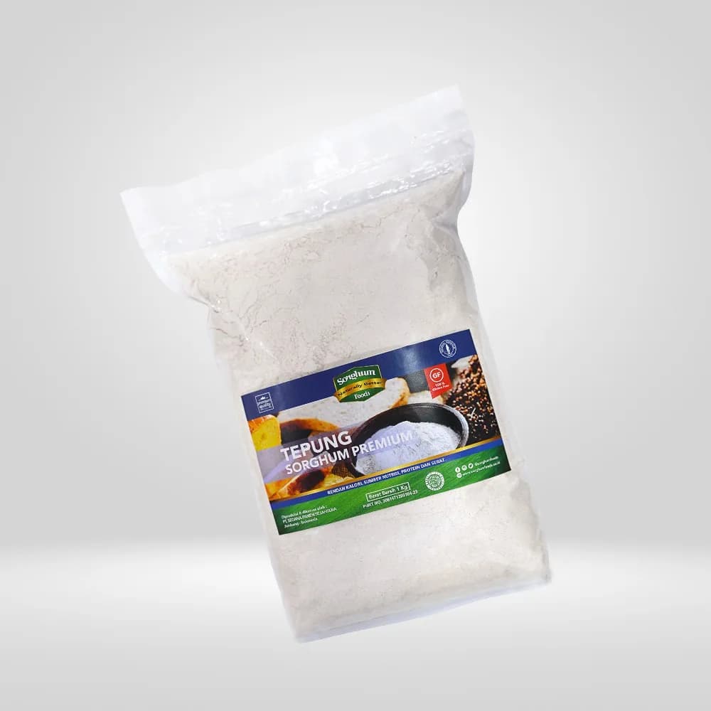 Kemasan Tepung Sorghum Premium